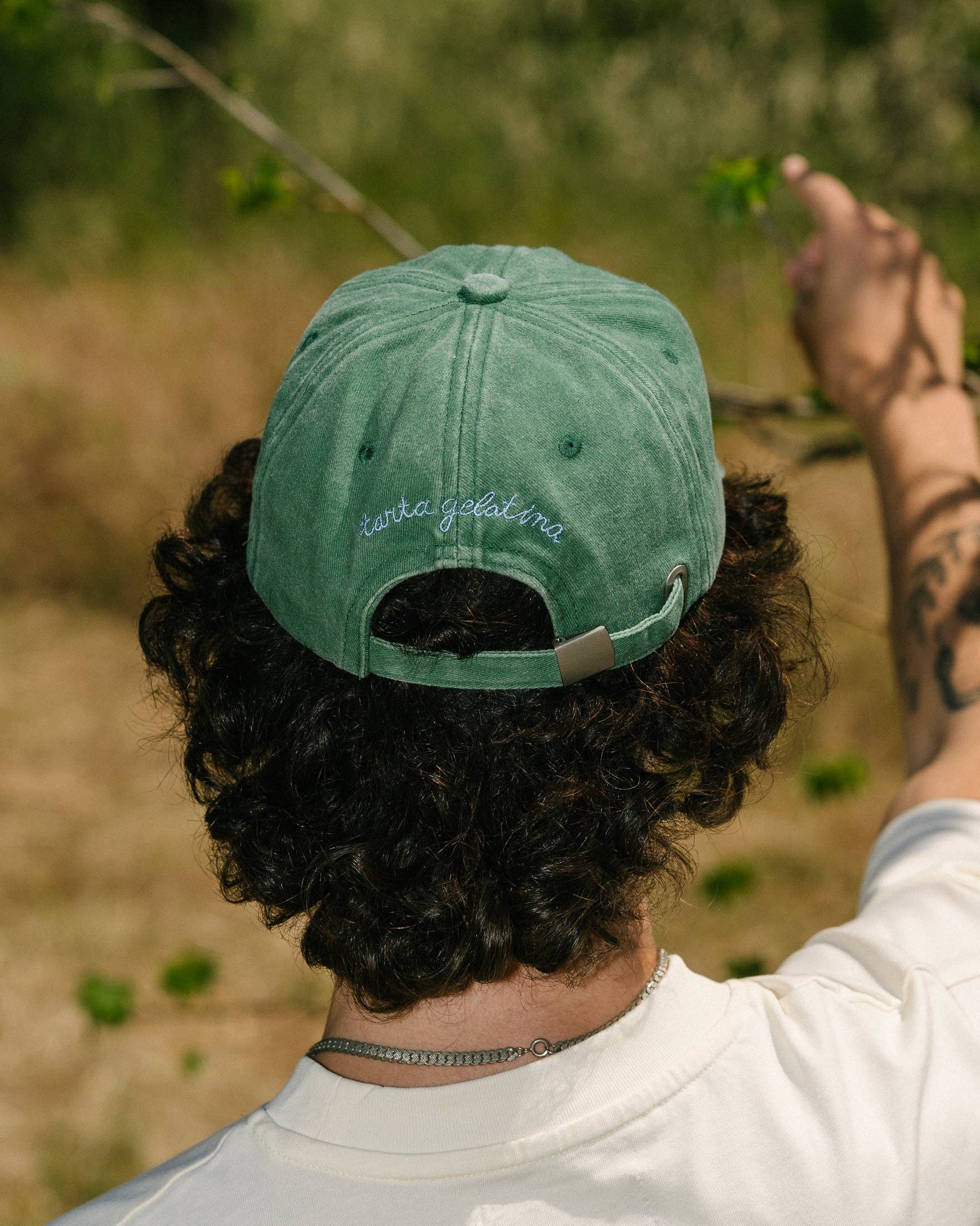 Cherry on Top Cap - Washed Green