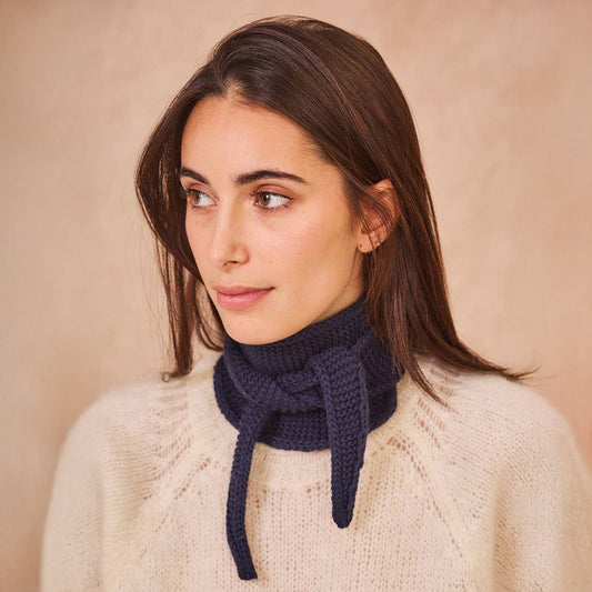Little Sophie Scarf - Navy Blue