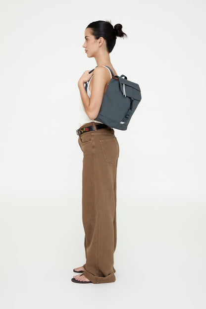 Kaut Mini Recycled Materials Backpack - Leaf