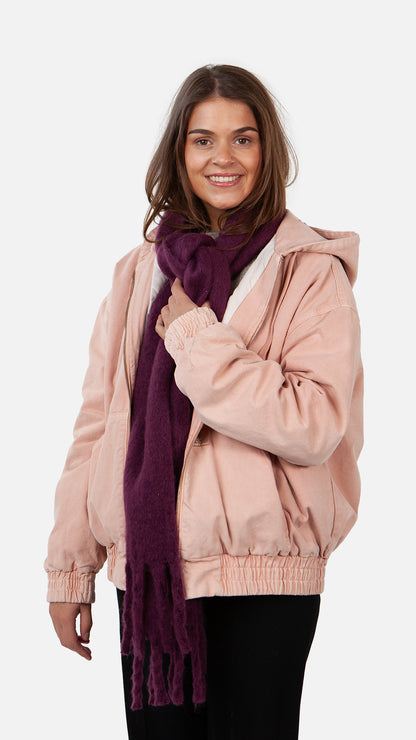 Merida Scarf - Aubergine