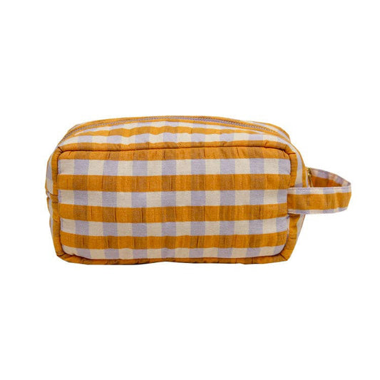 Mango Seersucker Dopp Kit