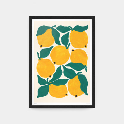 Lemons Art Print: A3