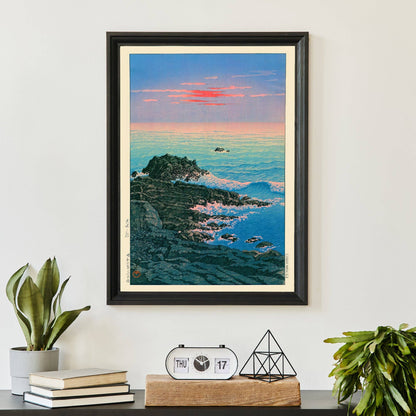 Morning of Cape Inu by Kawase Hasui Print 30x40 cm