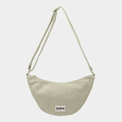 Andrea Banana Bag in Clay Green - Ethically manufactured Bag