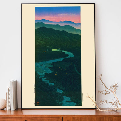 Ioridani Pass by Kawase Hasui Print 30x40 cm
