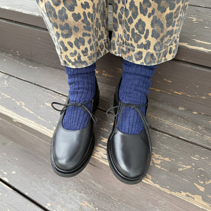 Cottage Socks - Navy