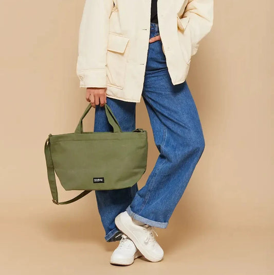 Alba Bag in Olive - Ethically Manufactured Bag