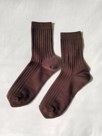Her Socks -  Coffee