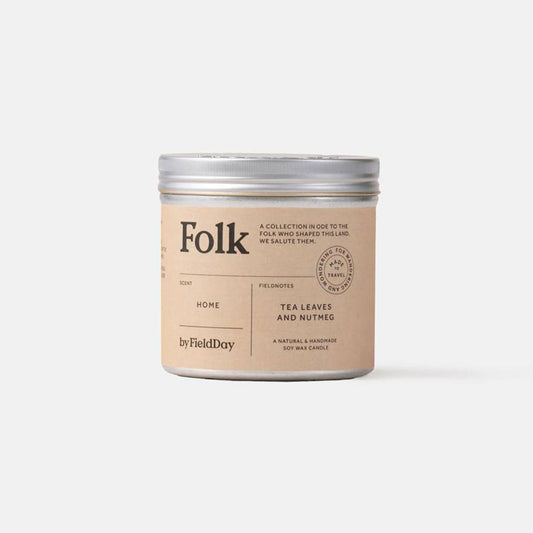 Folk Tin Collection - Home Vegetable Soy Wax Candle