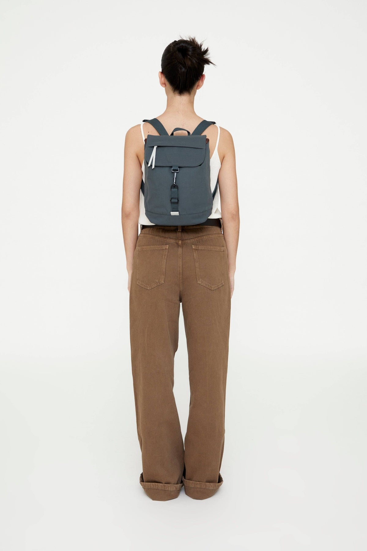 Kaut Mini Recycled Materials Backpack - Leaf