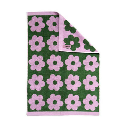 Flowerbed Hand Towel