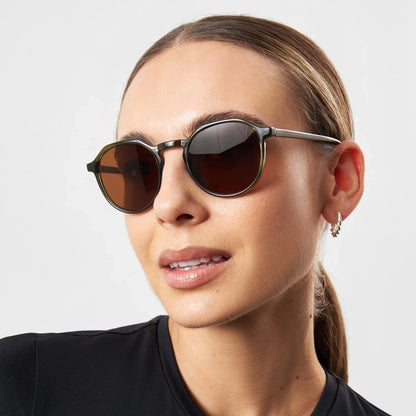 Adamo Sunglasses in Olive