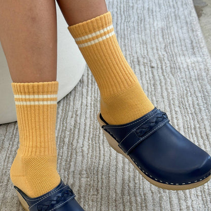 Boyfriend Socks: Butter