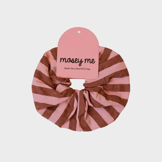Sundae Seersucker Scrunchie