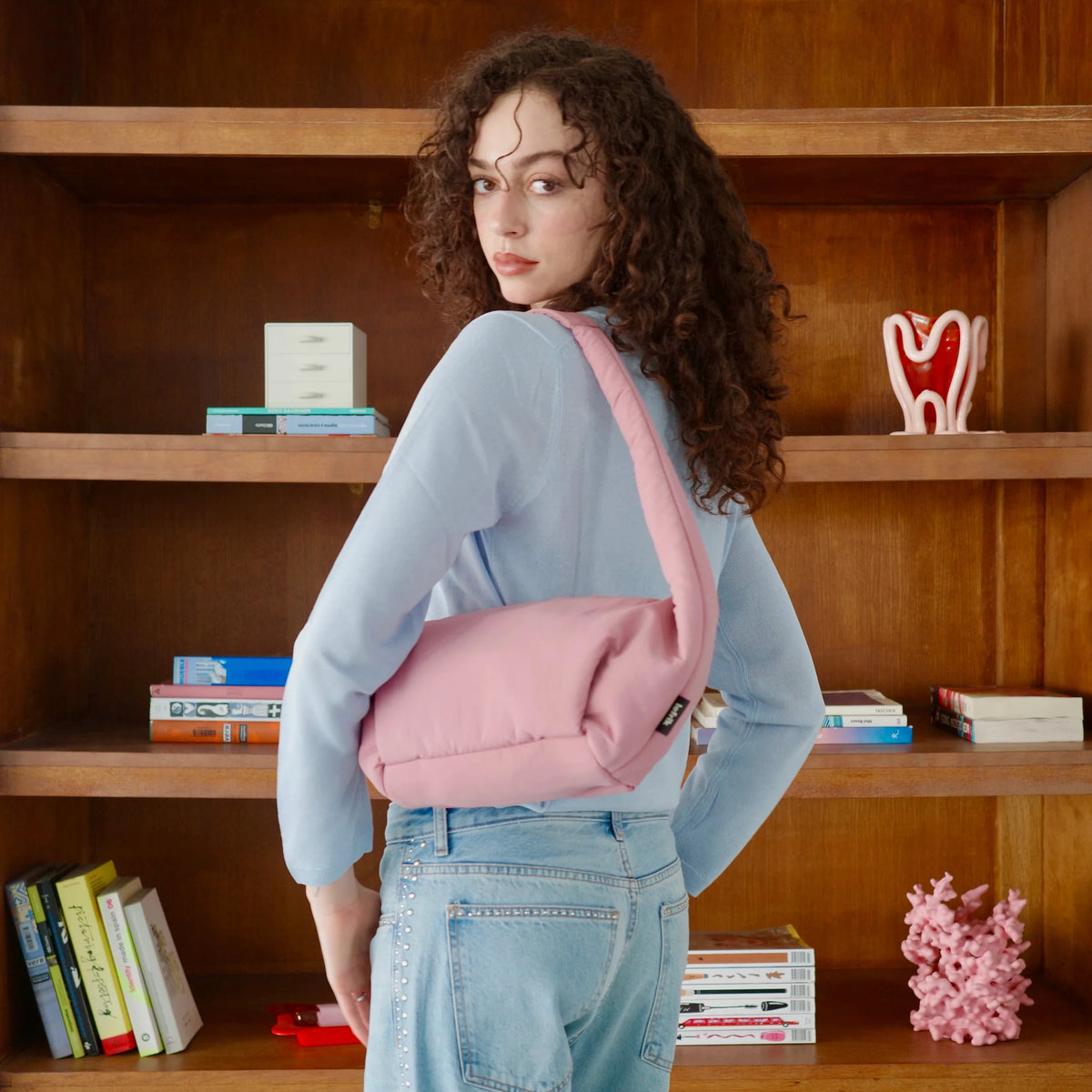 Myra Mini Bag Recycled Fabric - Rose