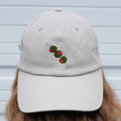 Olives Embroidered Adjustable Hat Cap