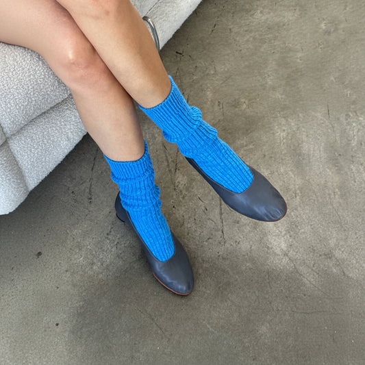 Cottage Socks - Laguna Blue