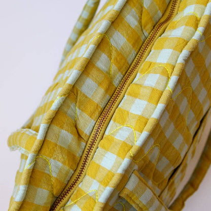 Citrus Seersucker Quilted Bag