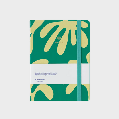 A-Journal Notebook Arty Green
