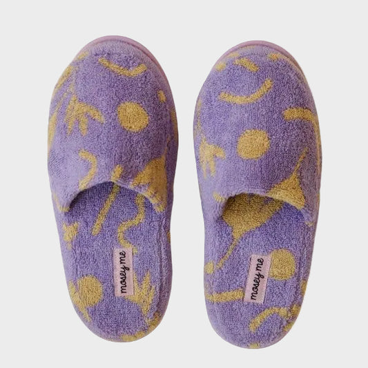 Floral Dreams Terry Slipper