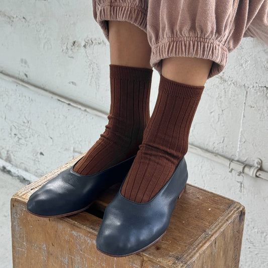 Her Socks -  Coffee