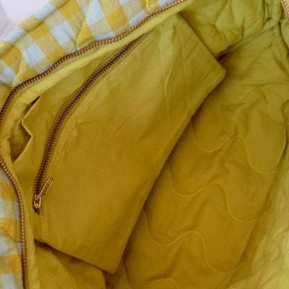 Citrus Seersucker Quilted Bag