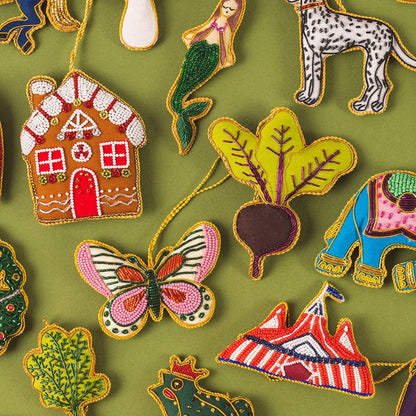 Pink Butterfly Tree Decoration (Virgin Plastic Free)