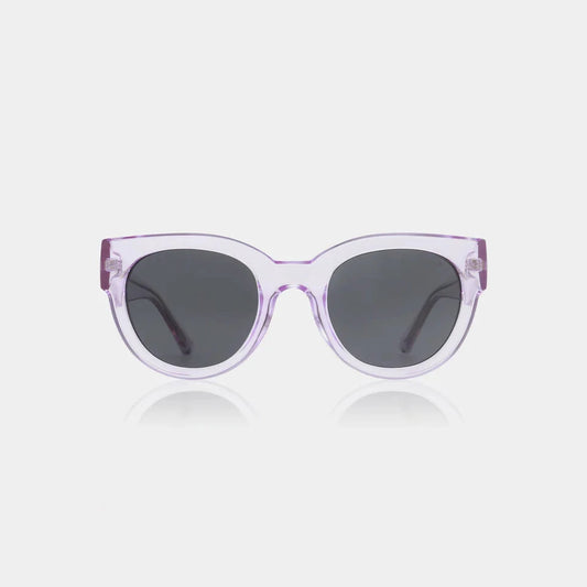 Lilly Sunglasses in Lavender Transparent