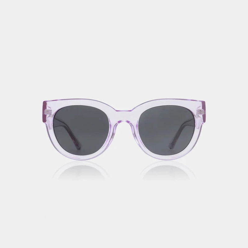 Lilly Sunglasses in Lavender Transparent