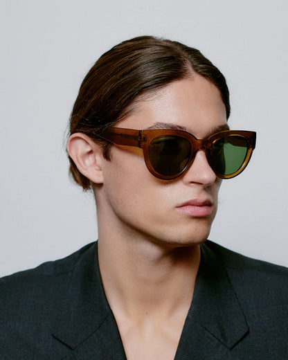 Lilly Sunglasses in Smoke Transparent