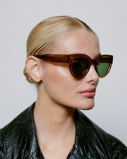 Lilly Sunglasses in Smoke Transparent