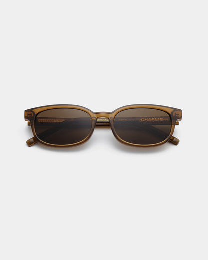 Charlie Sunglasses in Smoke Transparent