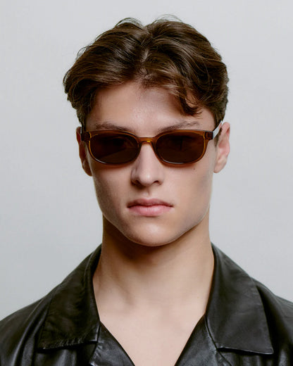 Charlie Sunglasses in Smoke Transparent