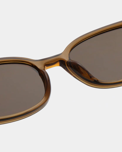 Charlie Sunglasses in Smoke Transparent