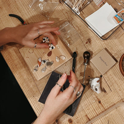 Tuesday 25th June 2024 6.30pm - Make Two Pairs of Your Own Earrings Workshop