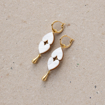 Queen of Hearts Drop Earrings