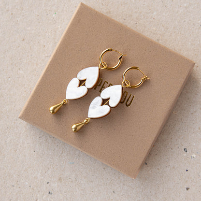 Queen of Hearts Drop Earrings