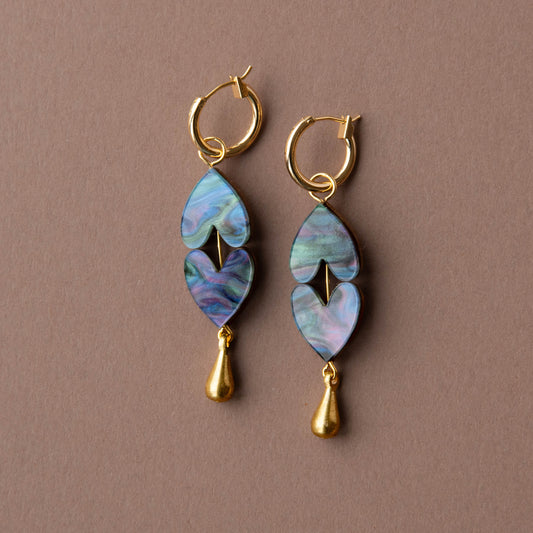 Queen of Hearts Drop Earrings