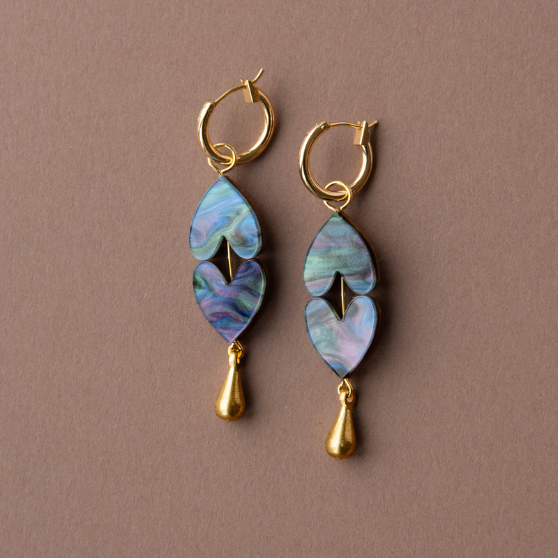 Queen of Hearts Drop Earrings