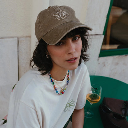 Recycled Cotton Cap in Flora