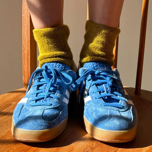 Cloud Socks - Green Olive