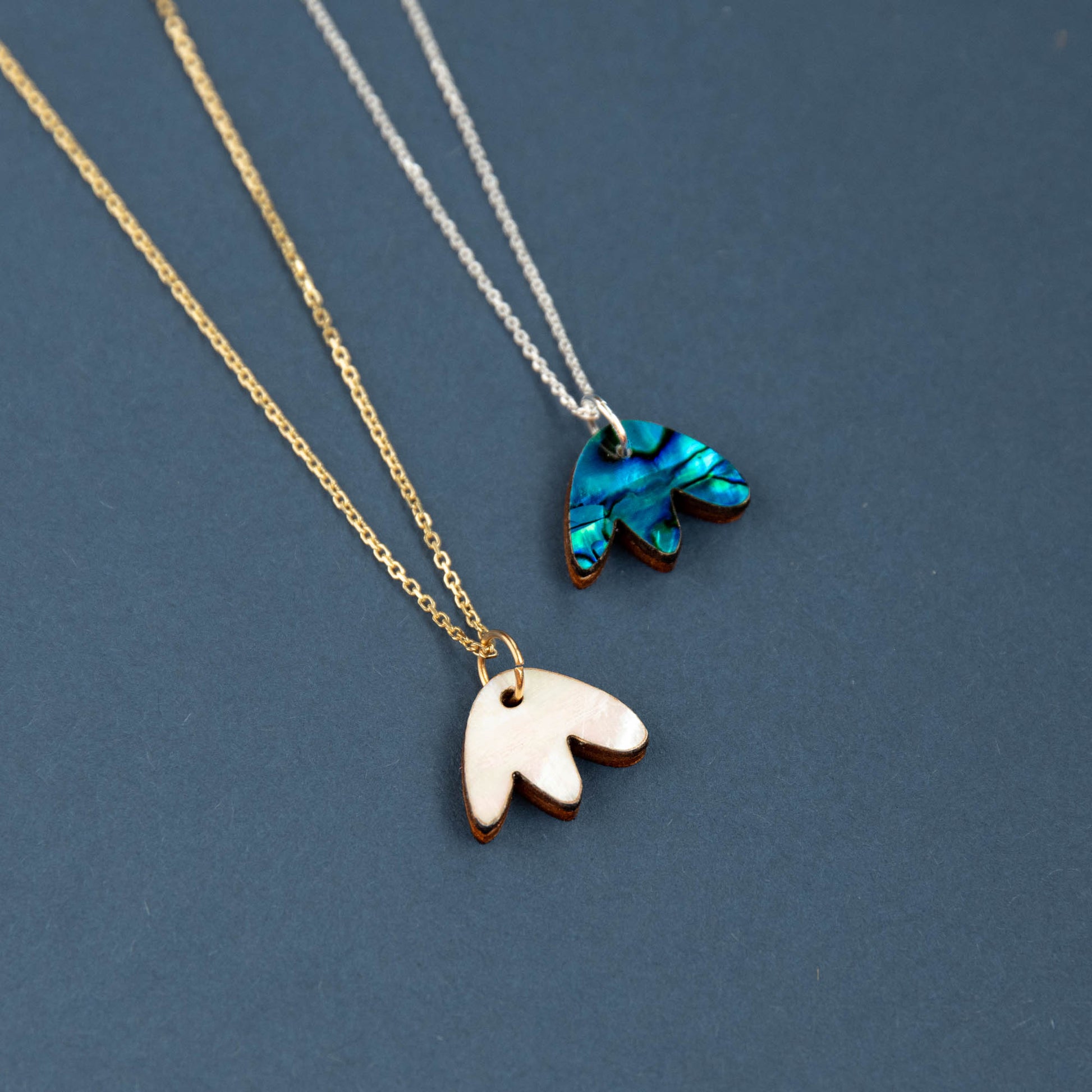 Petal Necklace in Shell Veneer
