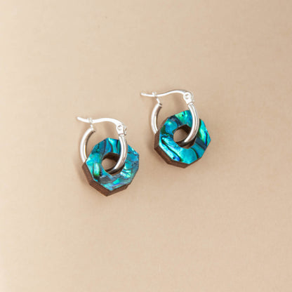 Little Loop Hoop Earrings in Silver or Gold