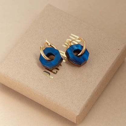 Little Loop Hoop Earrings in Silver or Gold