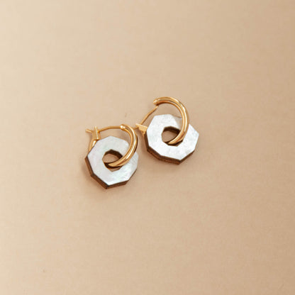 Little Loop Hoop Earrings in Silver or Gold