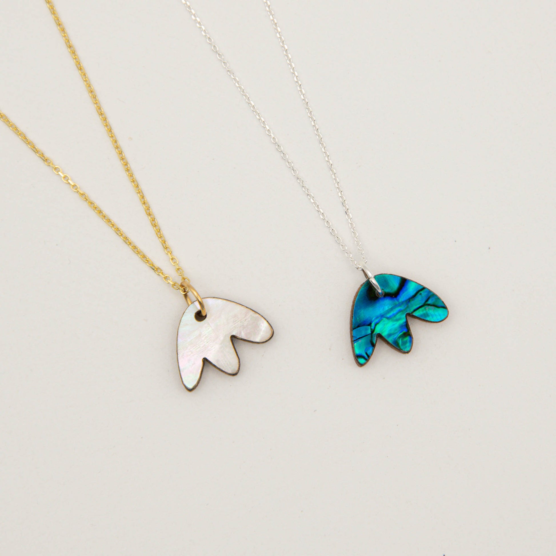 Petal Necklace in Shell Veneer