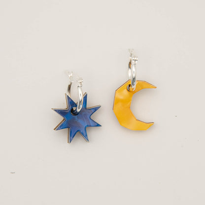 Create Your Own Collage Hoop Earrings - Mix & Match