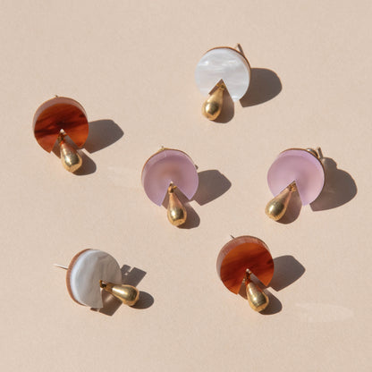 Droplet Stud Earrings