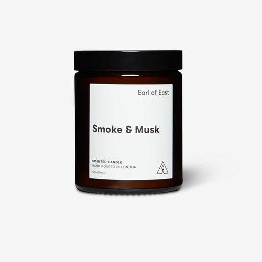 Soy Wax candle 170ml - Smoke & Musk