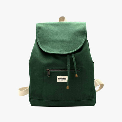 Eliot Backpack in Forest Green - Ethically Manufactured Bag